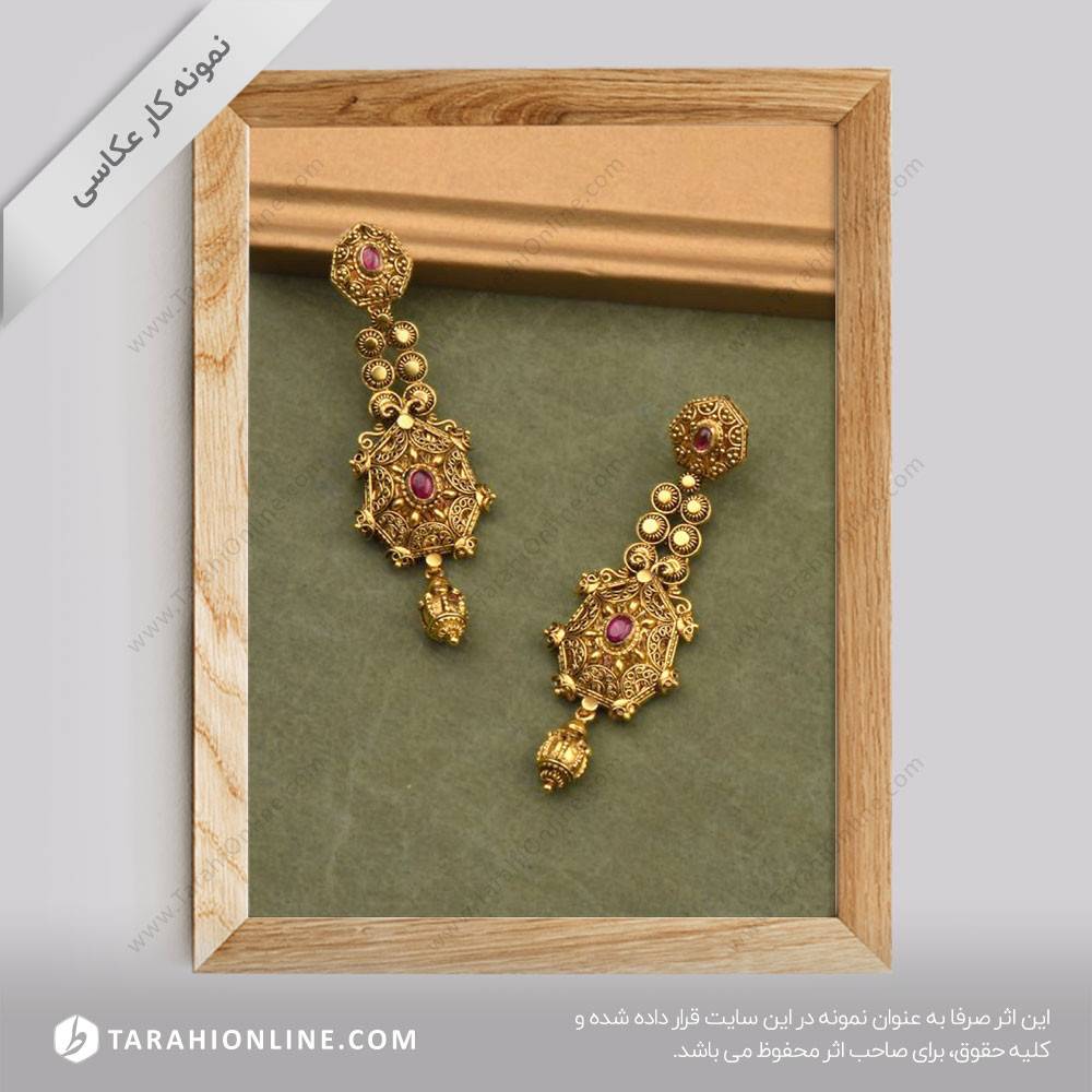 عکاسی از جواهرات - گوشواره 6